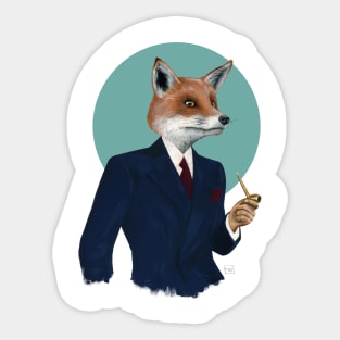 Mr Fox Sticker